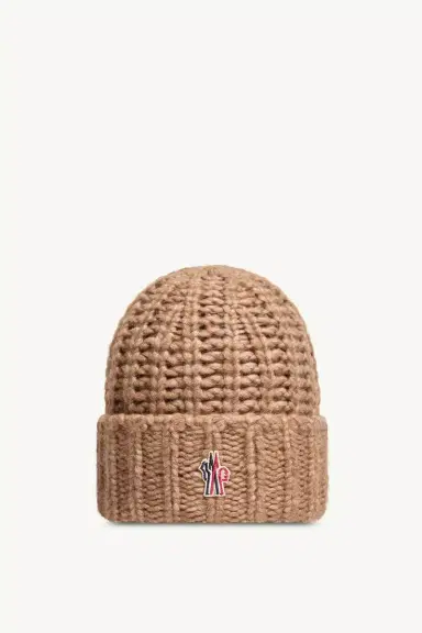 Moncler Grenoble Alpaca Blend Rib Knit Beanie | Thumbnail 2