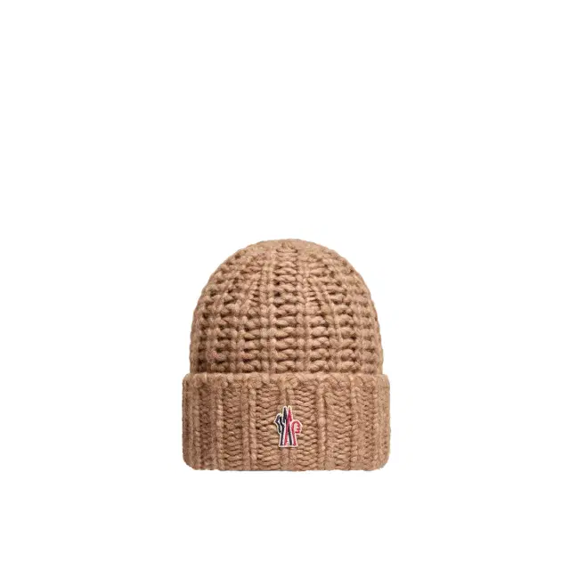 Alpaca Blend Rib Knit Beanie