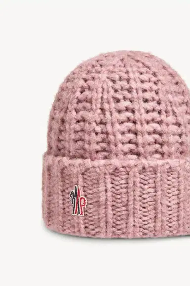 Moncler Grenoble Alpaca Blend Rib Knit Beanie | Thumbnail 4