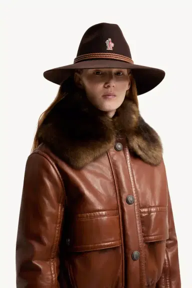 Moncler Grenoble Wool Wide Brim Hat | Thumbnail 3