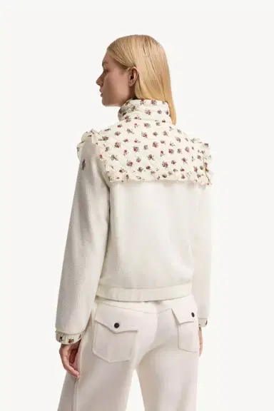 Moncler Grenoble Polartec Floral Print Sweatshirt | Thumbnail 6 Moncler Grenoble Polartec Floral Print Sweatshirt | Thumbnail 6