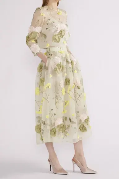 Huishan Zhang Lana Midi Skirt | Thumbnail 2
