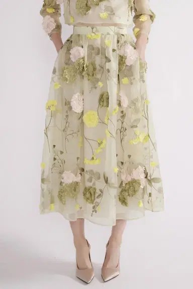 Huishan Zhang Lana Midi Skirt | Thumbnail 3