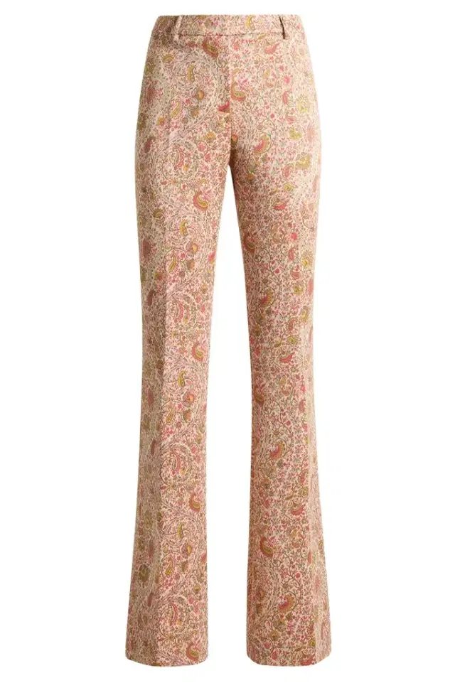 Paisley Print Flare Pant