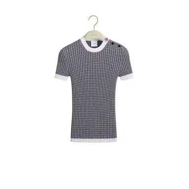 Dior Dioriviera Short-Sleeved Fitted Sweater | Thumbnail 1