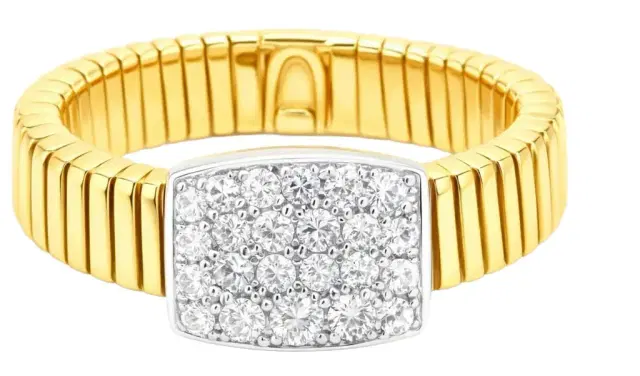 Wish Fine Jewelry 0.31ct 18KWY DIAMOND RING