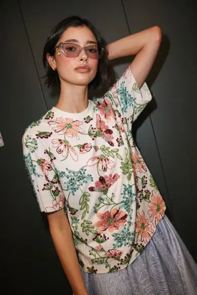 PatBo T-SHIRT JACQUARD (RUNWAY) | Thumbnail 2