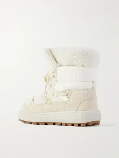 Bogner Chamonix S 10 C Suede-trimmed Shearling Snow Boots | Thumbnail 3