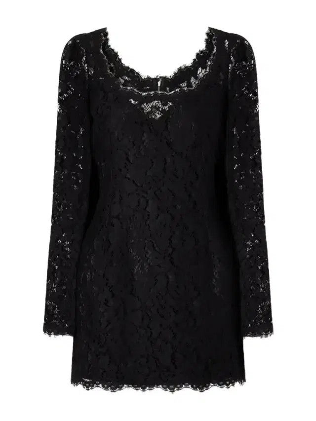 Dolce & Gabbana Corded Lace Mini Dress