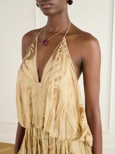 Zimmermann Momentum Ruffled Printed Silk Maxi Dress | Thumbnail 4
