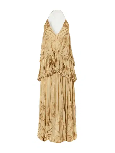 Zimmermann Momentum Ruffled Printed Silk Maxi Dress | Thumbnail 1
