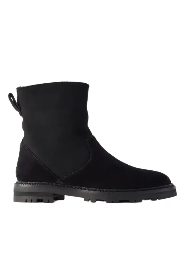 Manolo Blahnik Tomosa 10 Shearling-trimmed Suede Ankle Boots