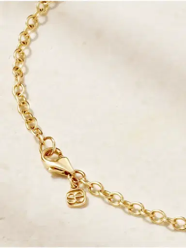 Sydney Evan Desert Flower 14-karat Gold Diamond Necklace | Thumbnail 3