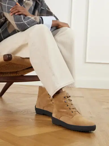 Tod's Win Gomm 84l Suede Ankle Boots | Thumbnail 2