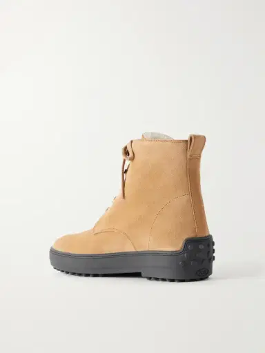 Tod's Win Gomm 84l Suede Ankle Boots | Thumbnail 3