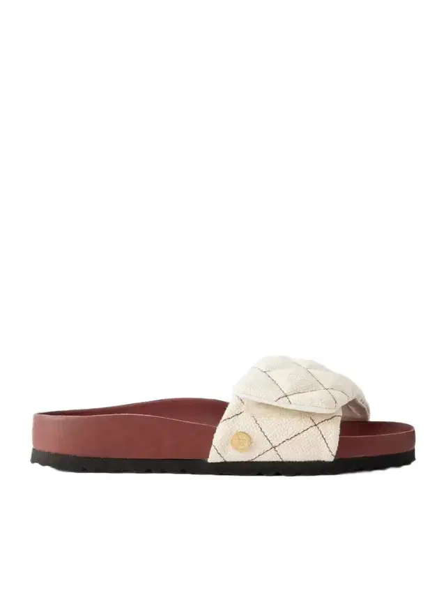 Birkenstock 1774 Sylt Padded Quilted Canvas Sandals