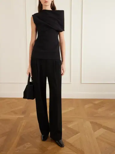 TOTEME One-shoulder Cotton Top | Thumbnail 2