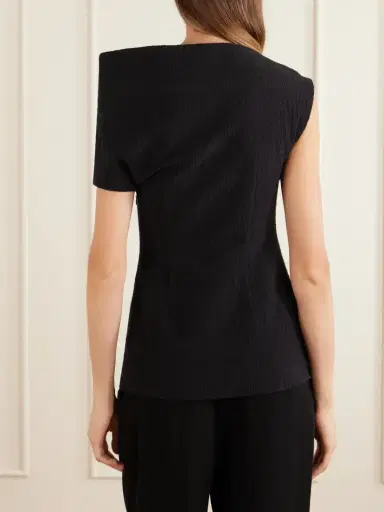 TOTEME One-shoulder Cotton Top | Thumbnail 3