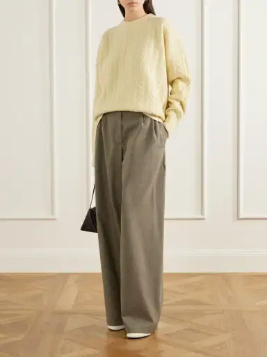 RÓHE Cable-knit Wool-blend Sweater | Thumbnail 2
