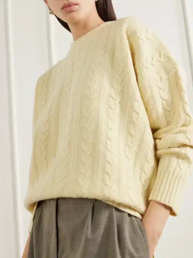 RÓHE Cable-knit Wool-blend Sweater | Thumbnail 5