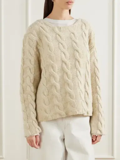 B SIDES Cable-knit Wool Sweater | Thumbnail 3