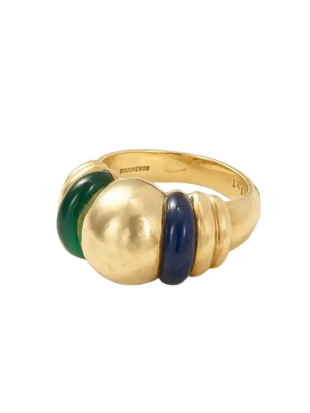 Stephanie Windsor + Boucheron Vintage 1970s Gold Enamel Ring