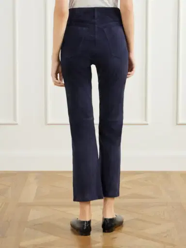 Joseph Duke Suede Flared Pants | Thumbnail 4