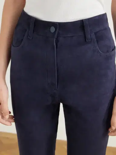 Joseph Duke Suede Flared Pants | Thumbnail 5