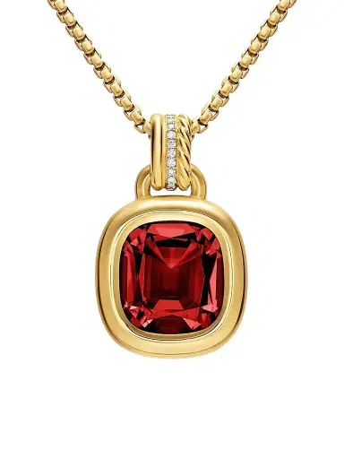 David Yurman Women's DY Mercer Color Enhancer in 18K Yellow Gold | Thumbnail 1