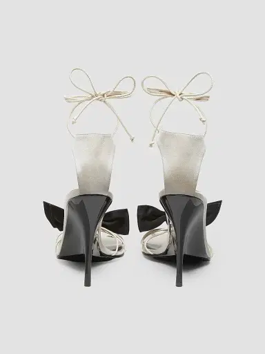 Alexander McQueen Women's Koko 110MM Leather Wedge Sandals | Thumbnail 3