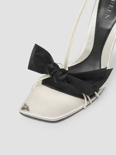 Alexander McQueen Women's Koko 110MM Leather Wedge Sandals | Thumbnail 4