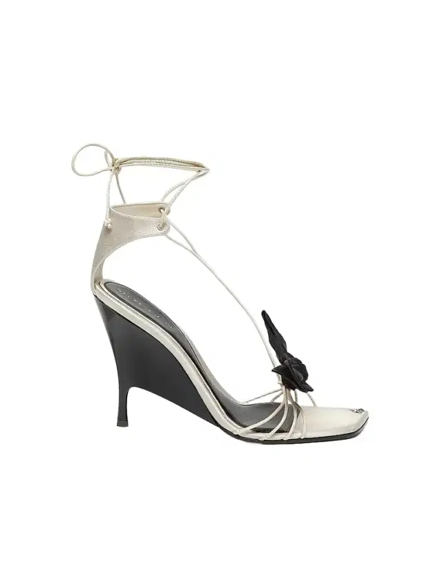 Alexander McQueen Women's Koko 110MM Leather Wedge Sandals