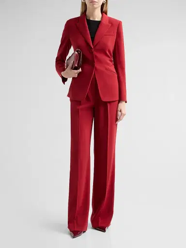 Veronica Beard Women's Robinne Pleated Pants | Thumbnail 2