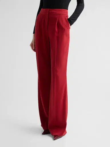 Veronica Beard Women's Robinne Pleated Pants | Thumbnail 4