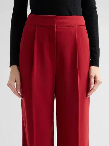 Veronica Beard Women's Robinne Pleated Pants | Thumbnail 5