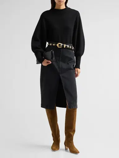 Staud Women's Wally Suede Boots | Thumbnail 3