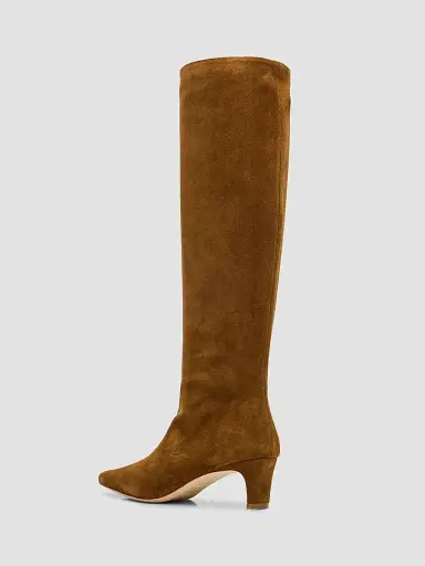 Staud Women's Wally Suede Boots | Thumbnail 4