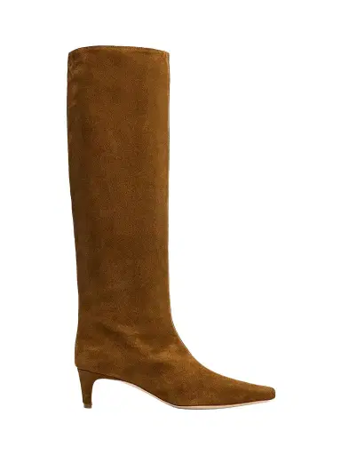 Staud Women's Wally Suede Boots | Thumbnail 1