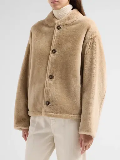 Yves Salomon Women's Veste Reversible Jacket | Thumbnail 4