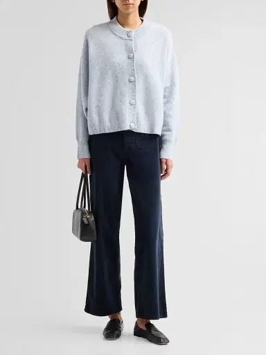 Frame Women's Le Slim Palazzo Modernist Pocket Corduroy Pants | Thumbnail 2