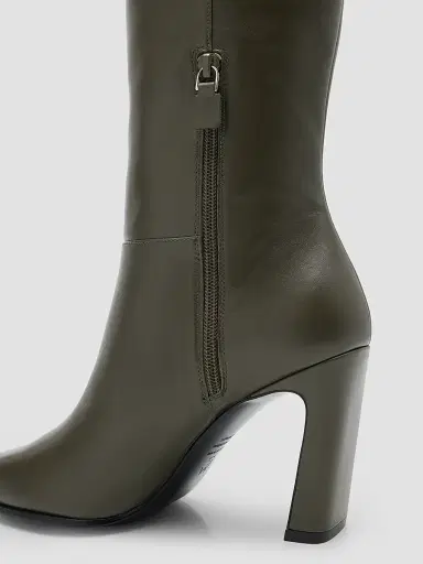 Stuart Weitzman Women's Stassi 85MM Leather Knee-High Boots | Thumbnail 5