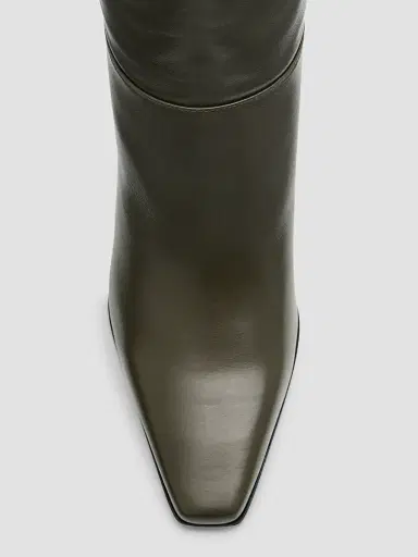 Stuart Weitzman Women's Stassi 85MM Leather Knee-High Boots | Thumbnail 6