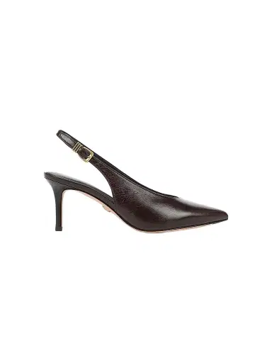 Veronica Beard Women's 70MM Leather Slingback Pumps | Thumbnail 1