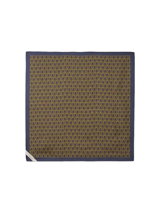 Willy Chavarria Men's Silk Square Scarf