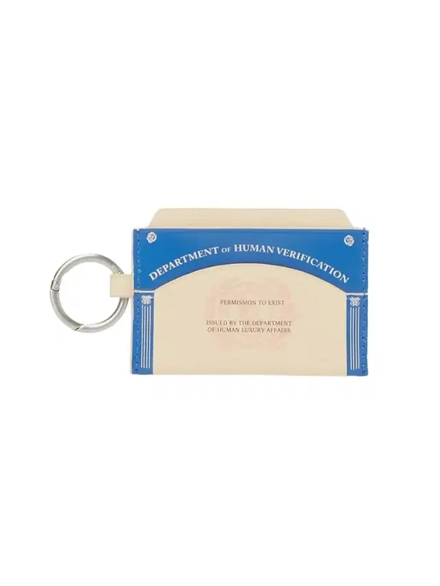 Willy Chavarria Men's Human Verification Leather Wallet