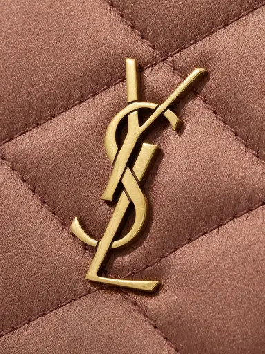 Saint Laurent Women's Paris Chain Wallet in Satin | Thumbnail 6