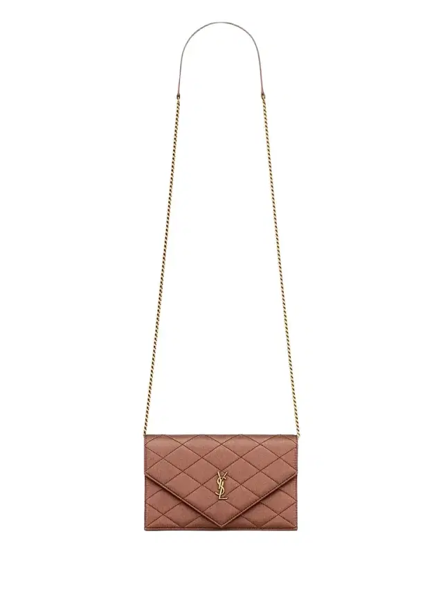 Women's Paris Chain Wallet in Satin