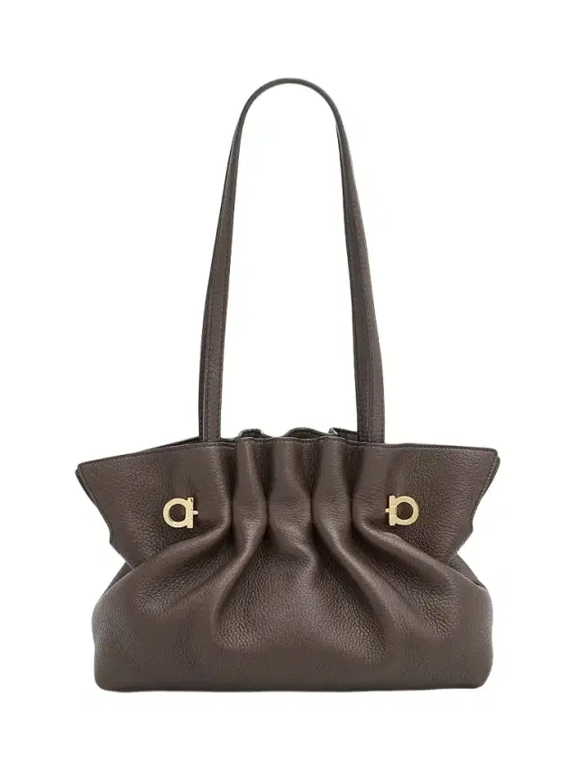 Ferragamo Women's Hug Leather Shoulder Bag