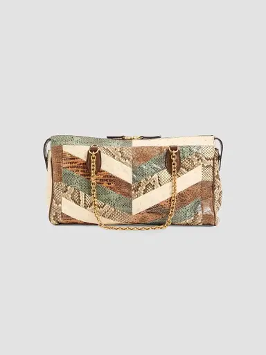 Valentino Women's Panthea Medium Shoulder Bag in Exotic Leather | Thumbnail 4