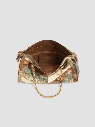 Valentino Women's Panthea Medium Shoulder Bag in Exotic Leather | Thumbnail 7